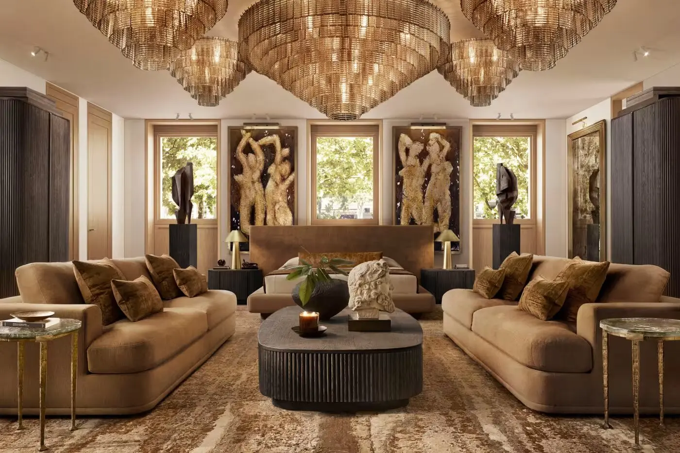 RH Paris lounge, a current music curation project